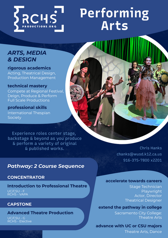 Stage & Screen Pathways Flowchart