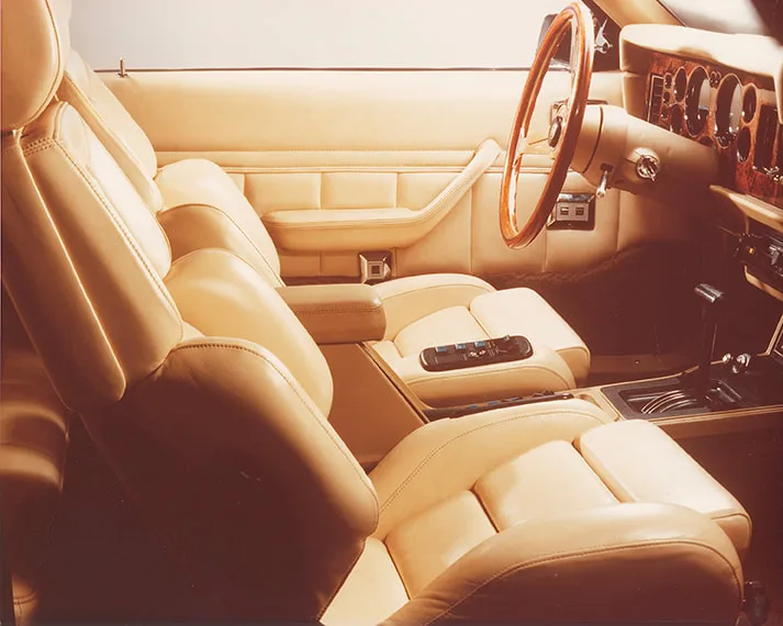 Interior beauty shot used in same brochure as previous photo.