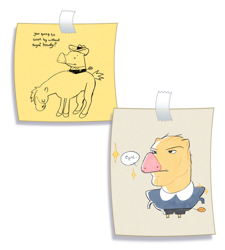 Hamlet Doodles 1