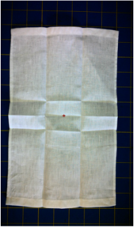 Communion (travel) purificator, available with optional lace