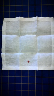 Communion (travel) corporal, available with optional lace