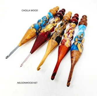Exotic Wood Crochet Hooks