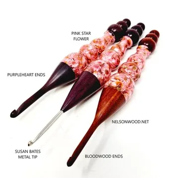 Tulipwood Crochet Hook