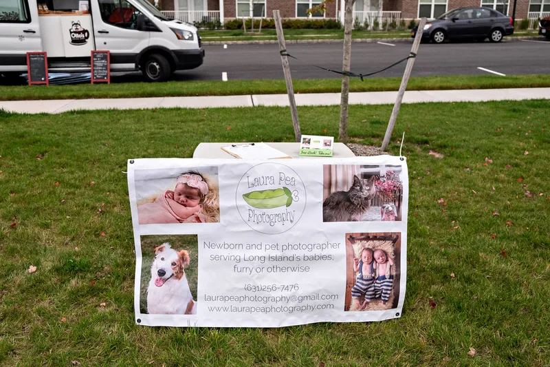 photo of a vendor event table
