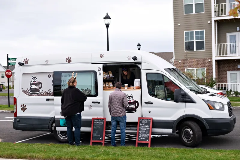 photo of a coffee truck