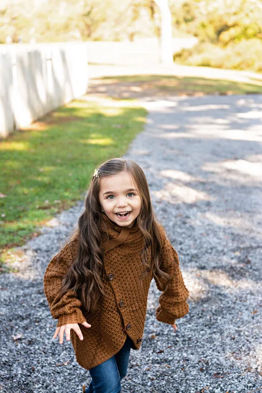 photo of a young girl smiling
