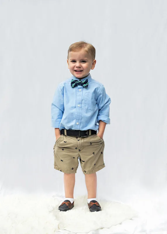 portrait of a toddler boy