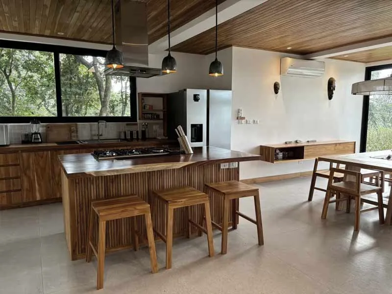 Kitchen Casa Emilia Nosara for Lamar retreat