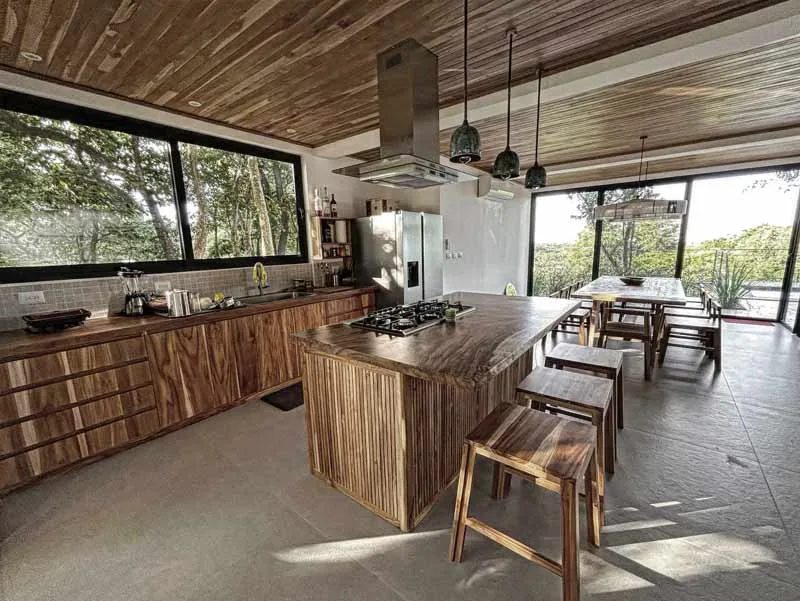 Kitchen Casa Emilia Nosara for Lamar retreat