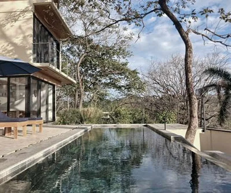Swimming pool Casa Emilia Nosara for Lamar retreat