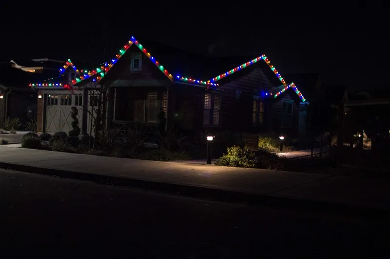 Central Marin outdoor light installation