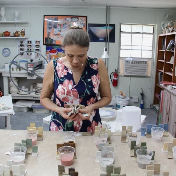 Testing glazes on test tiles is crucial for glazing success. The pottery glaze should fit the clay body and the temperature of the kiln.