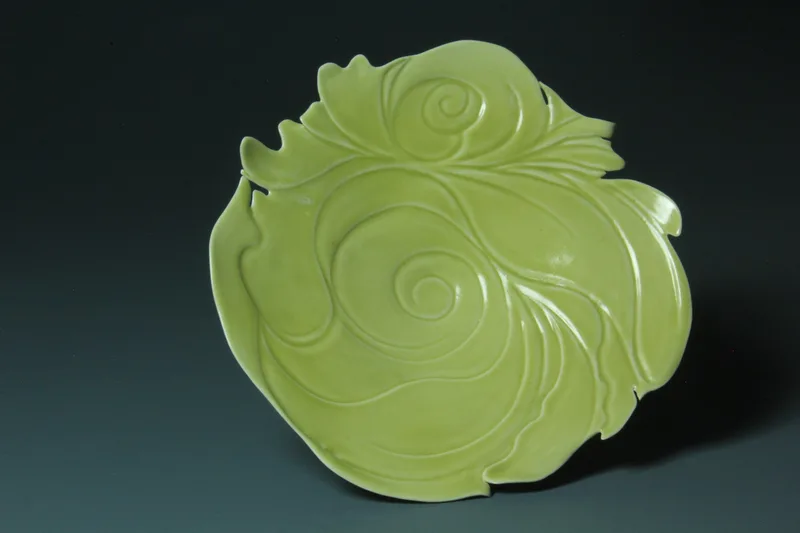 Chartreuse wall plate