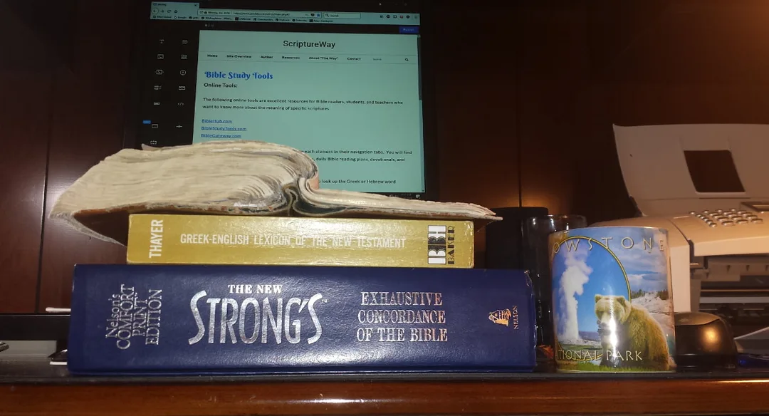 Bible Study Tools - Photo by Whitney V. Myers