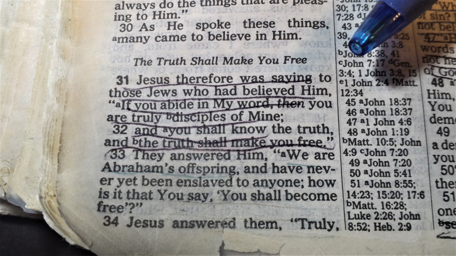 Know the Truth (John 8:32)