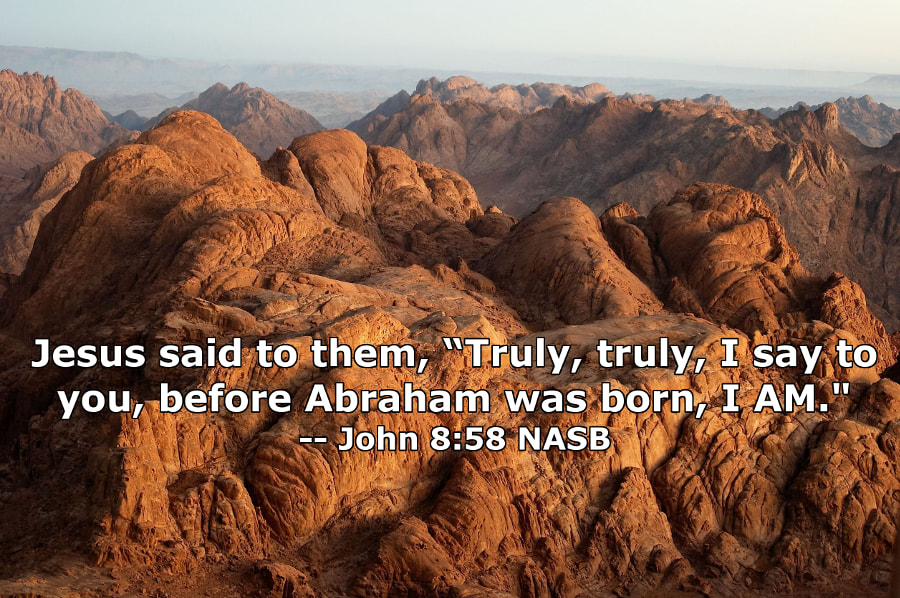 Who Is Jesus?  (The Same God Who Spoke to Moses)