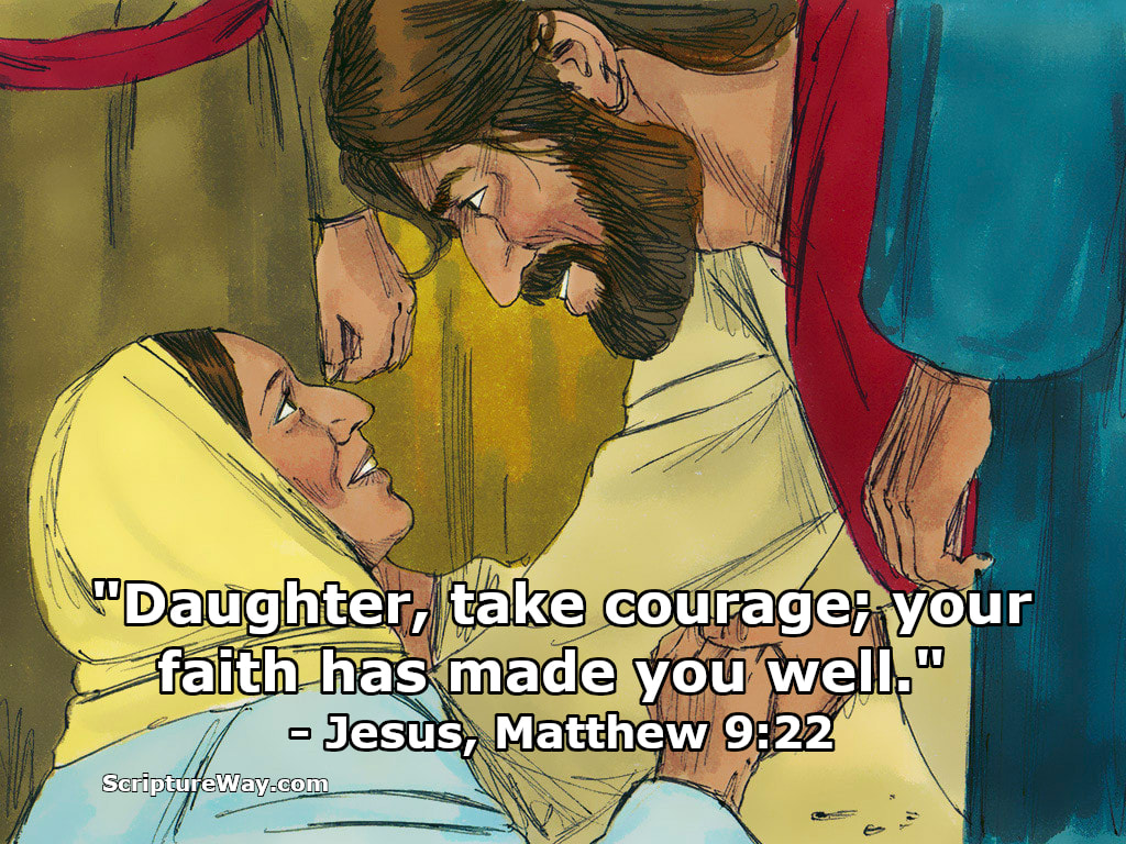 "Take Courage" Meaning