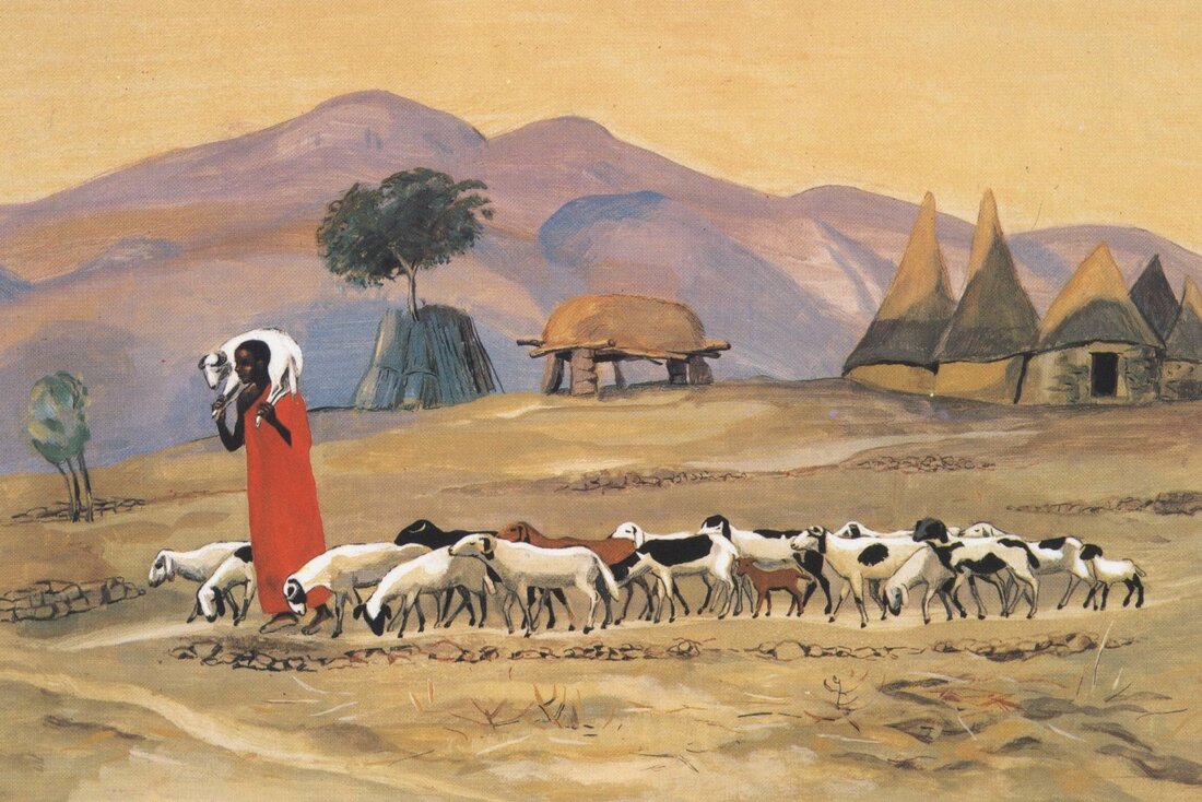 Savior, Like a Shepherd Lead Us - Scripture Allusions - Verse 1