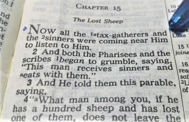 Jesus Receives Sinners - Then and Now