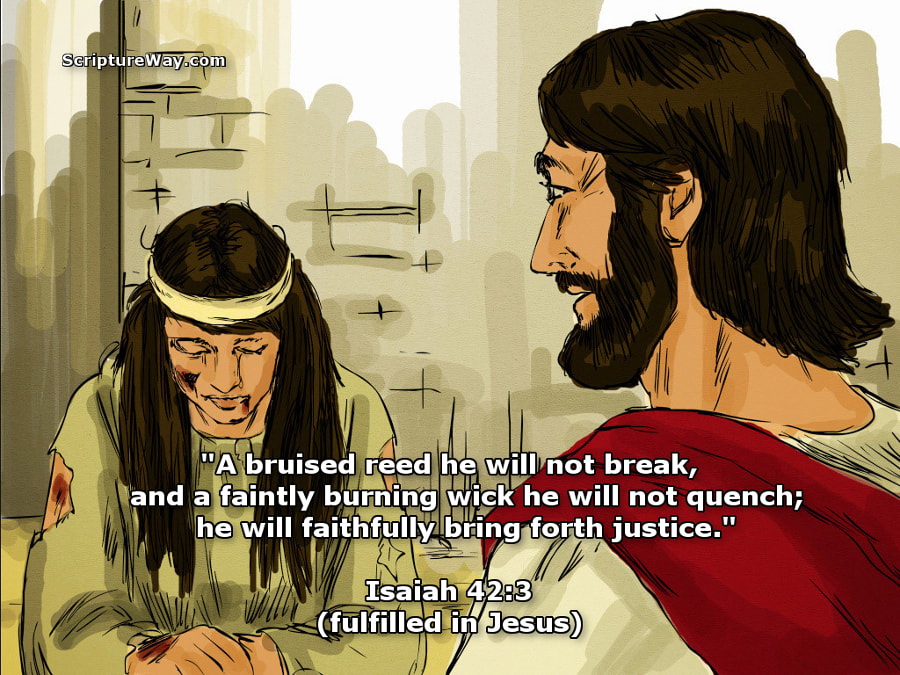 Isaiah 42:3 Meaning - A Bruised Reed He Will Not Break