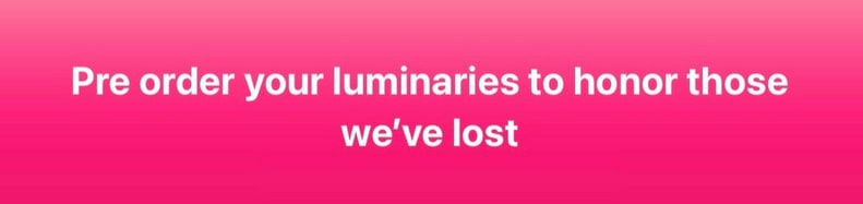 Click on image above to order Luminaries.