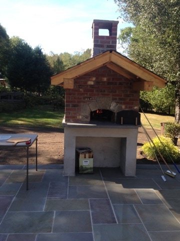 Backyard Pizza oven in Rhode Island