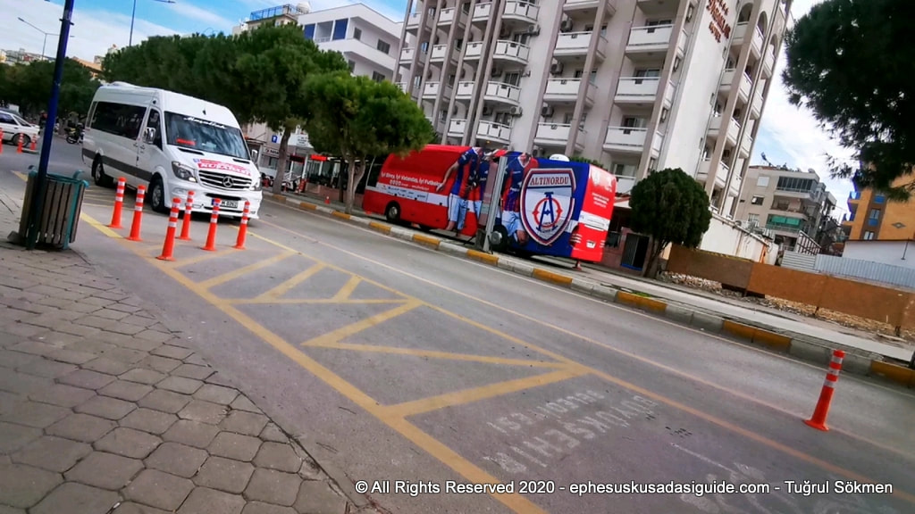kusadasi selcuk bus stop