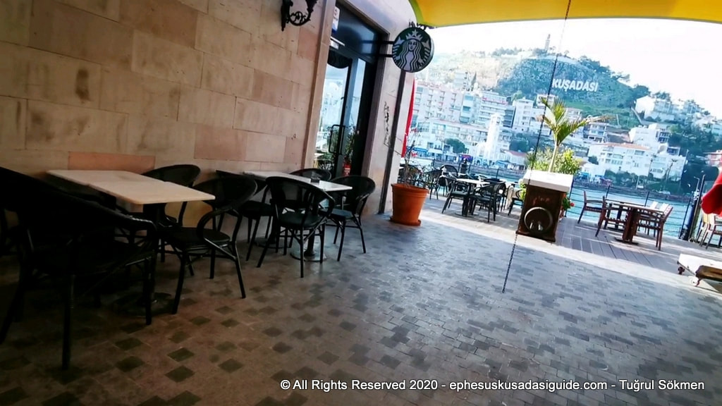 kusadasi port starbucks