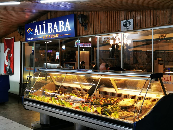 kusadasi fish restaurant mezes