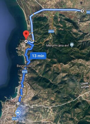 kusadasi to ephesus