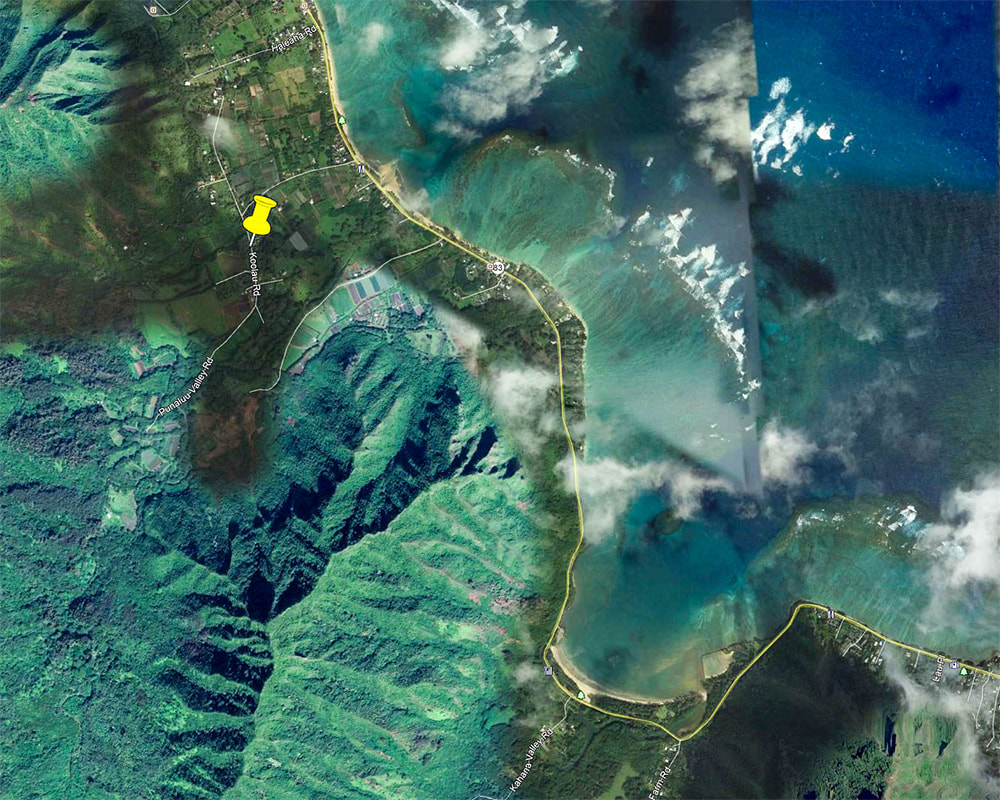 360° photo taken in nine ahupuaa of Punaluu through Makao 