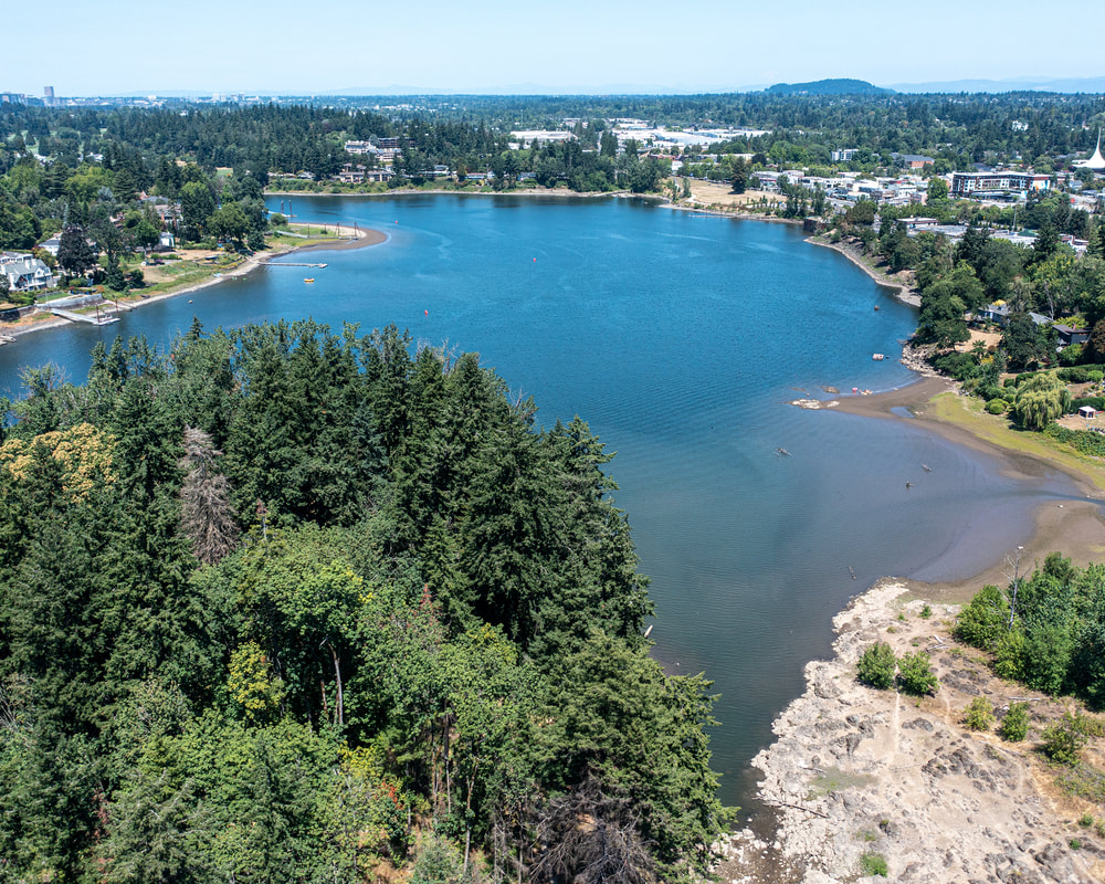 The Willamette River in Portland, Oregon
