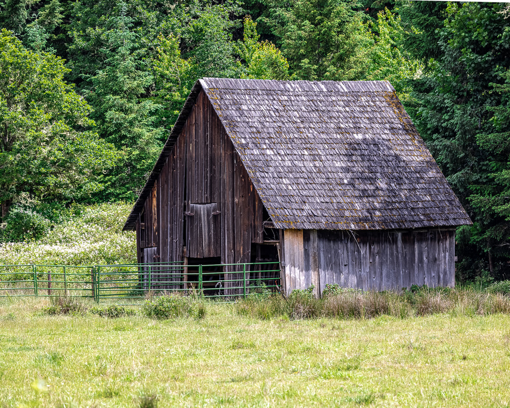 Barn in London Oregon