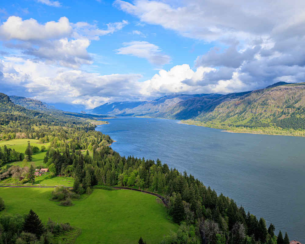 Columbia River from Washington side