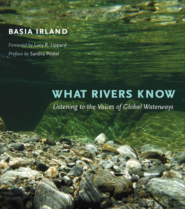Water Library, Reading the River; The Ecological Activist Art of Basia Irland, Basia Irland, Repositories; Portable Sculptures for Waterway Journeys, What Rivers Know; Listening to the Voices of Global Waterways