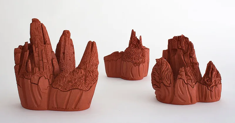 ceramic landscape
