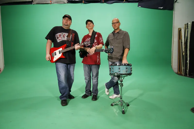 The Rocktronix featuring Chris Blackwell (guitar), Joseph Patrick Moore (bass/vocals), Wayne Viar (drums)
