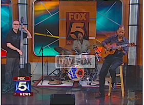 From Right To Left: Earl Klugh, Yonrico Scott, Joseph Patrick Moore