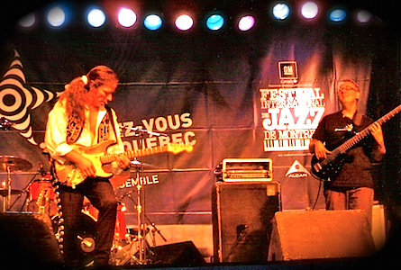 Chris Duarte and Joseph Patrick Moore.  Not pictured is Jeff Reilly (drums)