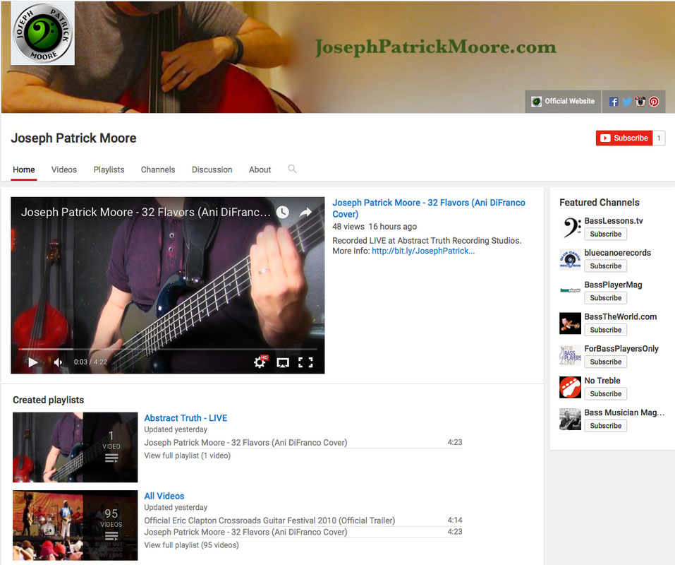 Bass Players on Youtube