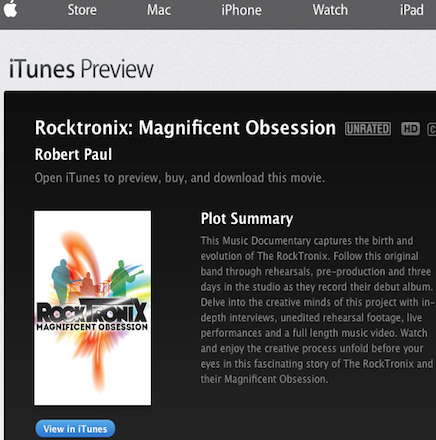 The RockTronix on iTunes