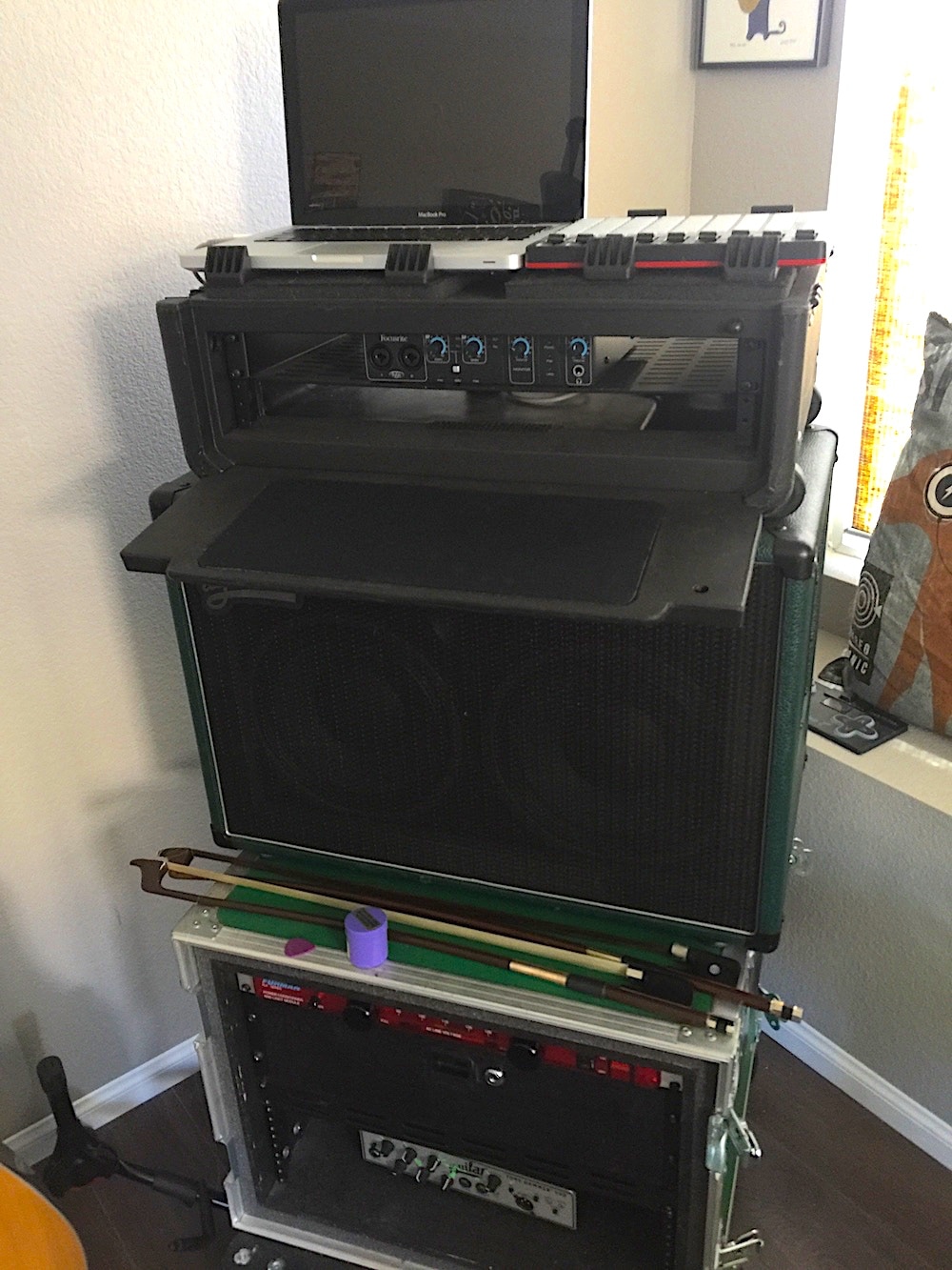 Joseph Patrick Moore's Live Ableton Bass Rig
