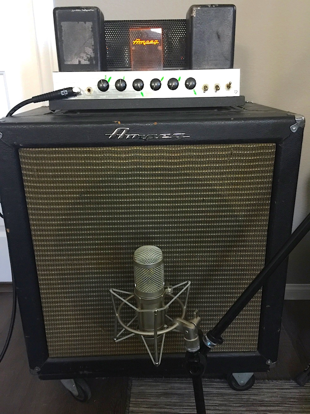 Joseph Patrick Moore's 1965 Ampeg Fliptop Amp