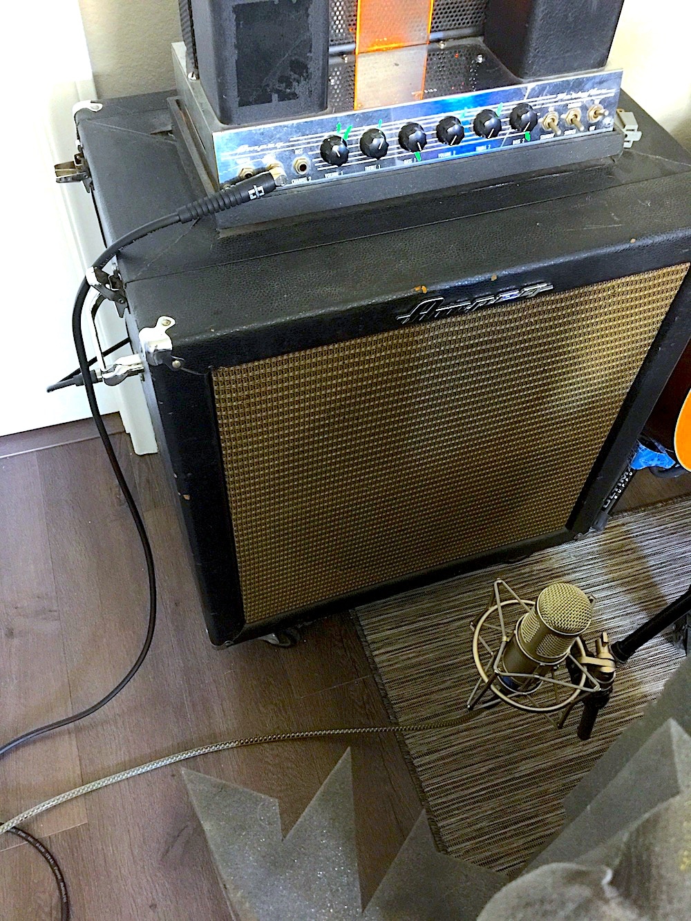 Joseph Patrick Moore's 1965 Ampeg Fliptop Amp