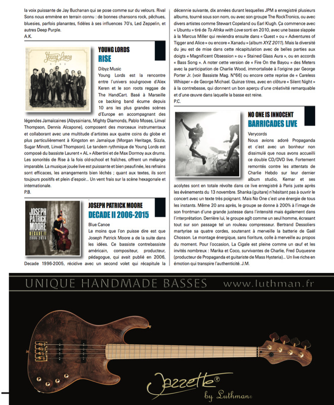 Bassiste Magazine