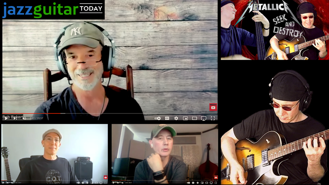 Jazz Guitar Today Dan Baraszu Joseph Patrick Moore Metallica Seek and Destroy