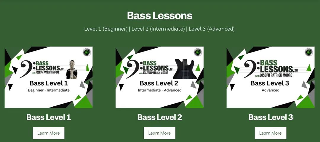 Online Bass Lessons