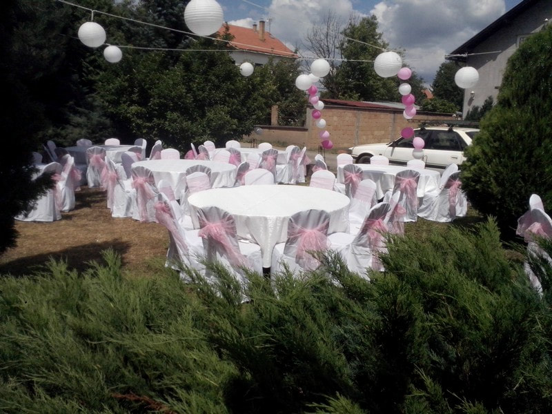 okrugli stolovi za svadbe