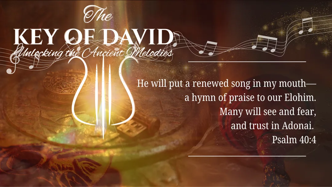 Restoration of Messianic worship according to ancient melodies of the Hebrew psalms, using the Key of David from ScripturePicture