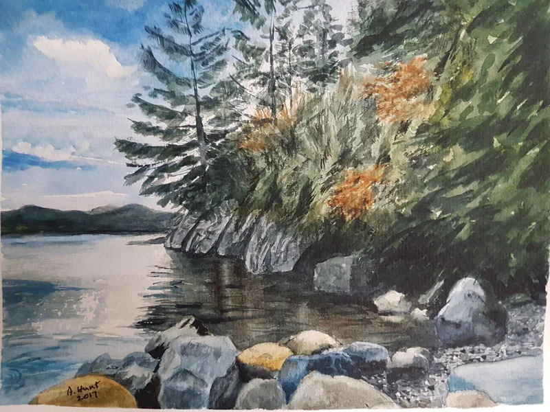 Canadian lake